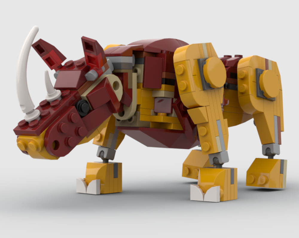 Lego 2x 31112 whooly rhino