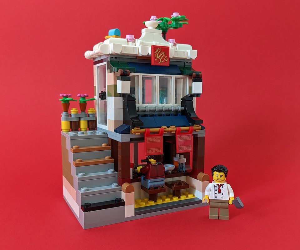 Lego Japanese Restaurant Modular