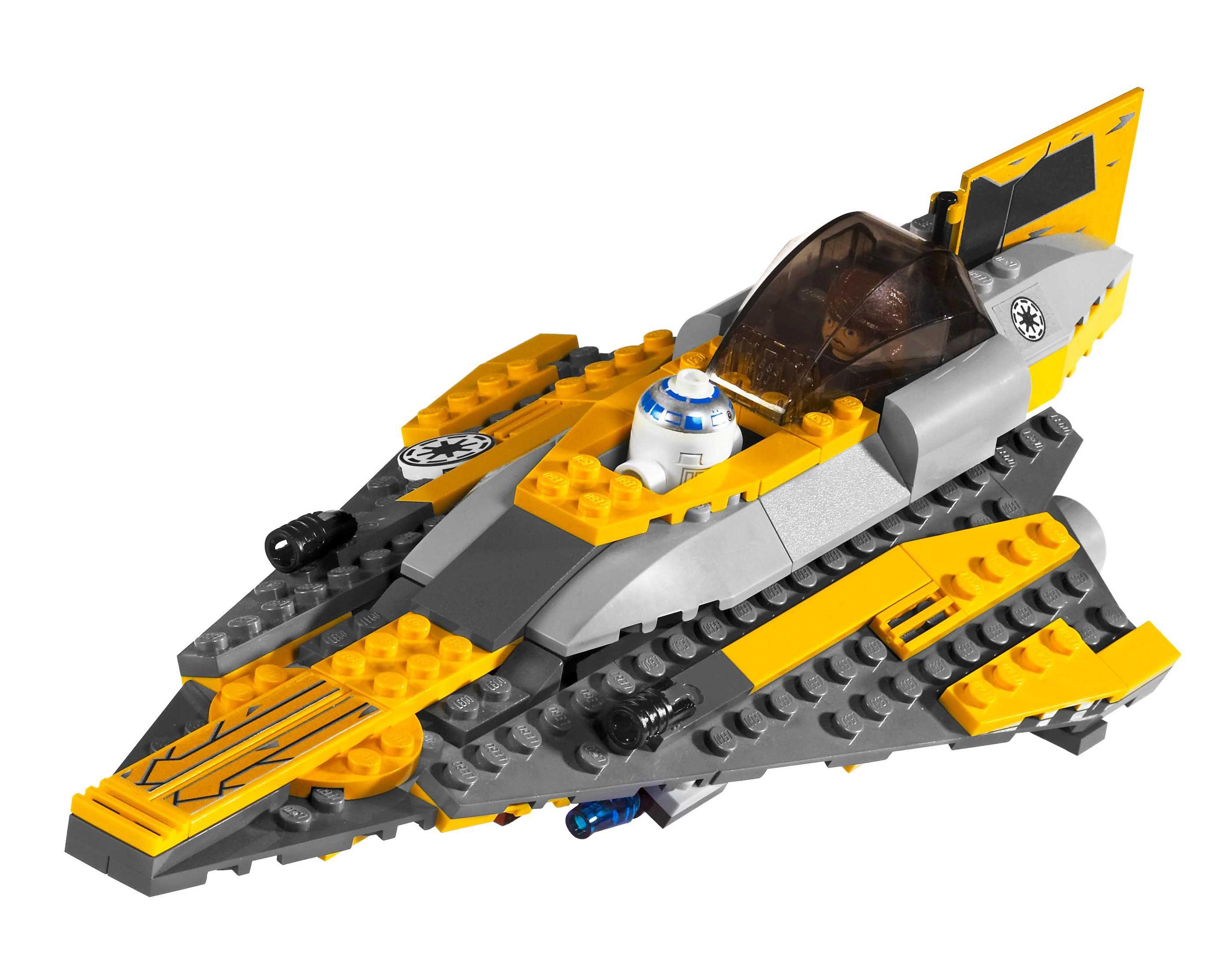 Lego Anakin's Jedi Starfighter Clone Wars White Box