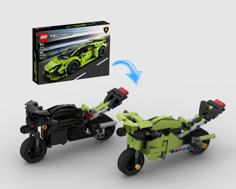 Lego Motorbikes 42161 Alternative