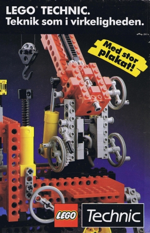 Lego 1989 Medium Technic Danish Foldout (921310-DK)