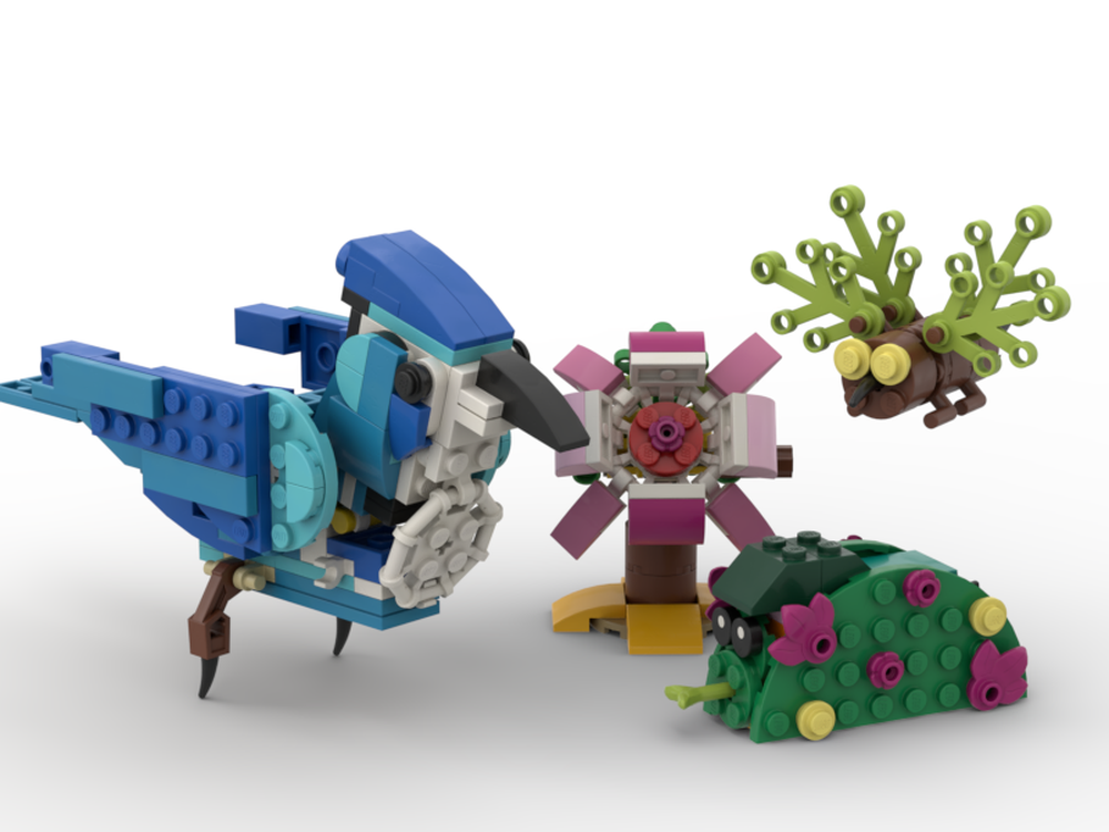 Lego Blue jay & friends - 31136 alternate
