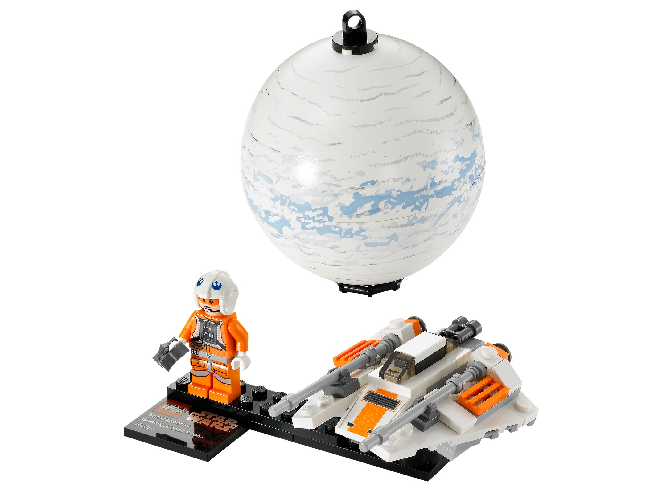 Lego Snowspeeder & Planet Hoth