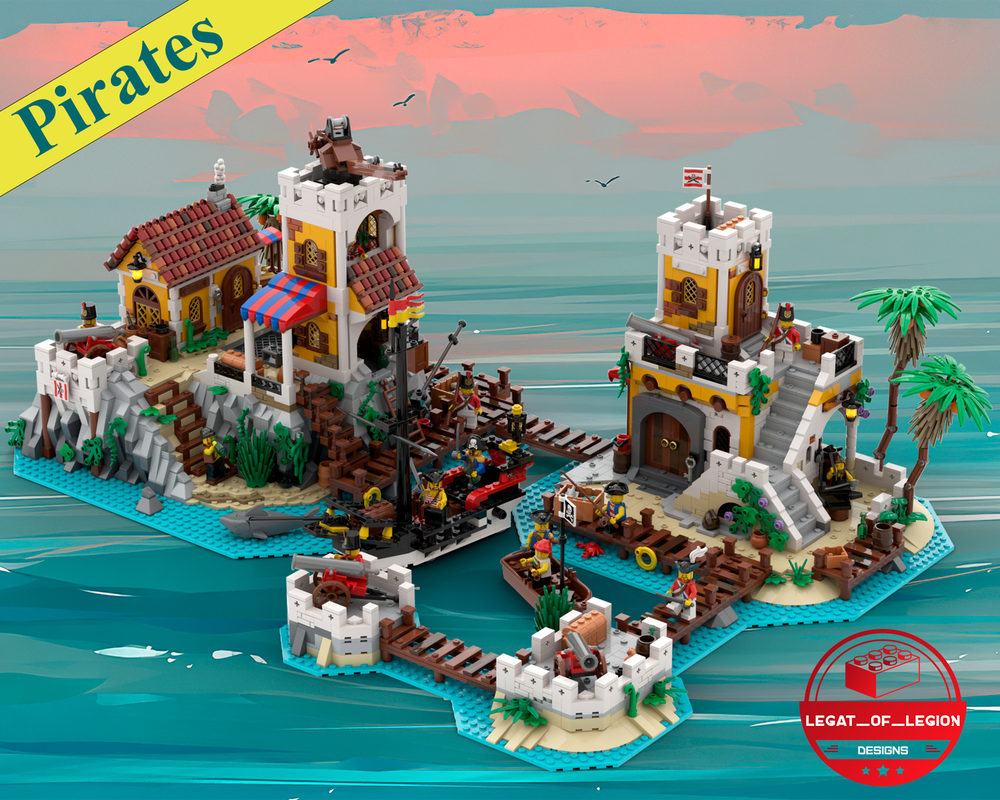 Lego 6277 Imperial Trading Post Remake