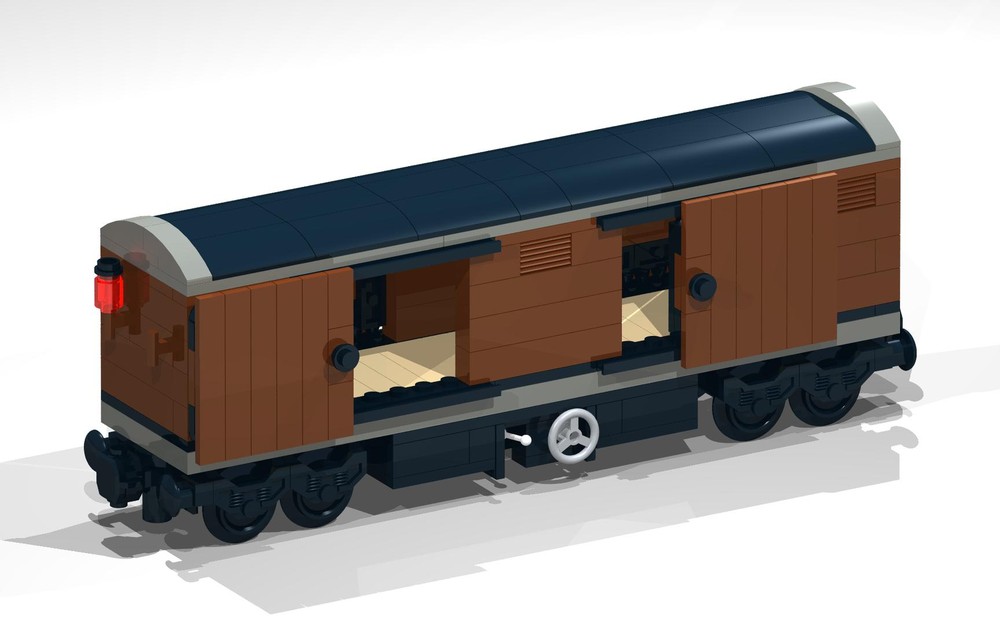 Lego 8-Wheel Box Wagon