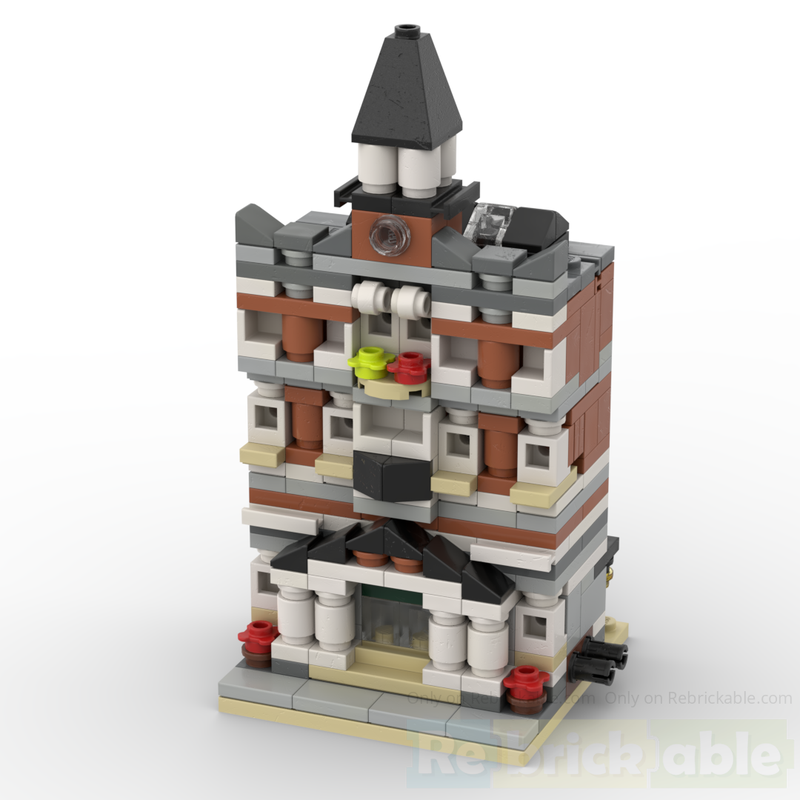 Lego Town Hall Mini Modular