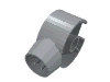 Lego Animal / Creature Body Part, Dinosaur Neck / Tail Ring / Light Bluish Gray