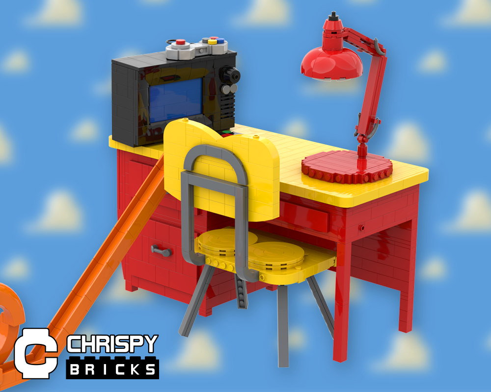 Lego Toy Story Andy's Desk