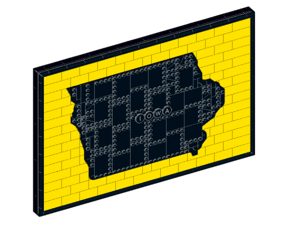 Lego Iowa Frame
