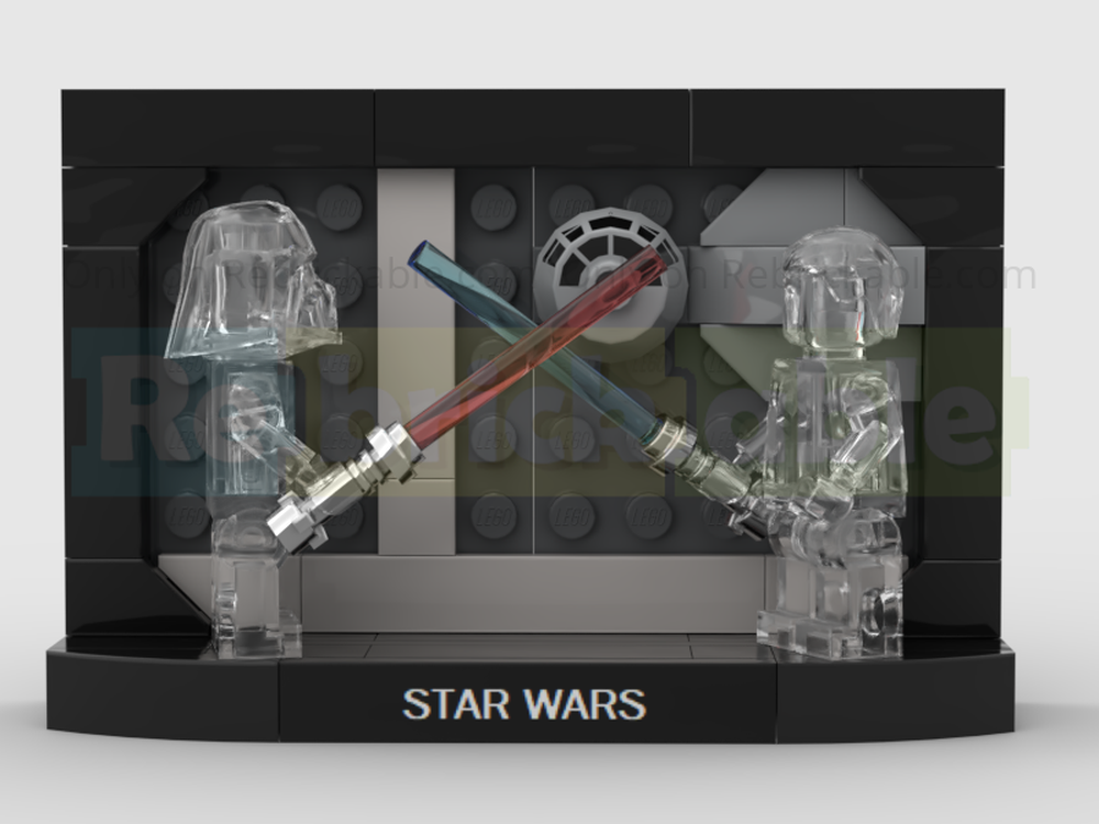 Lego A New Hope Duel TV Insert for 40774