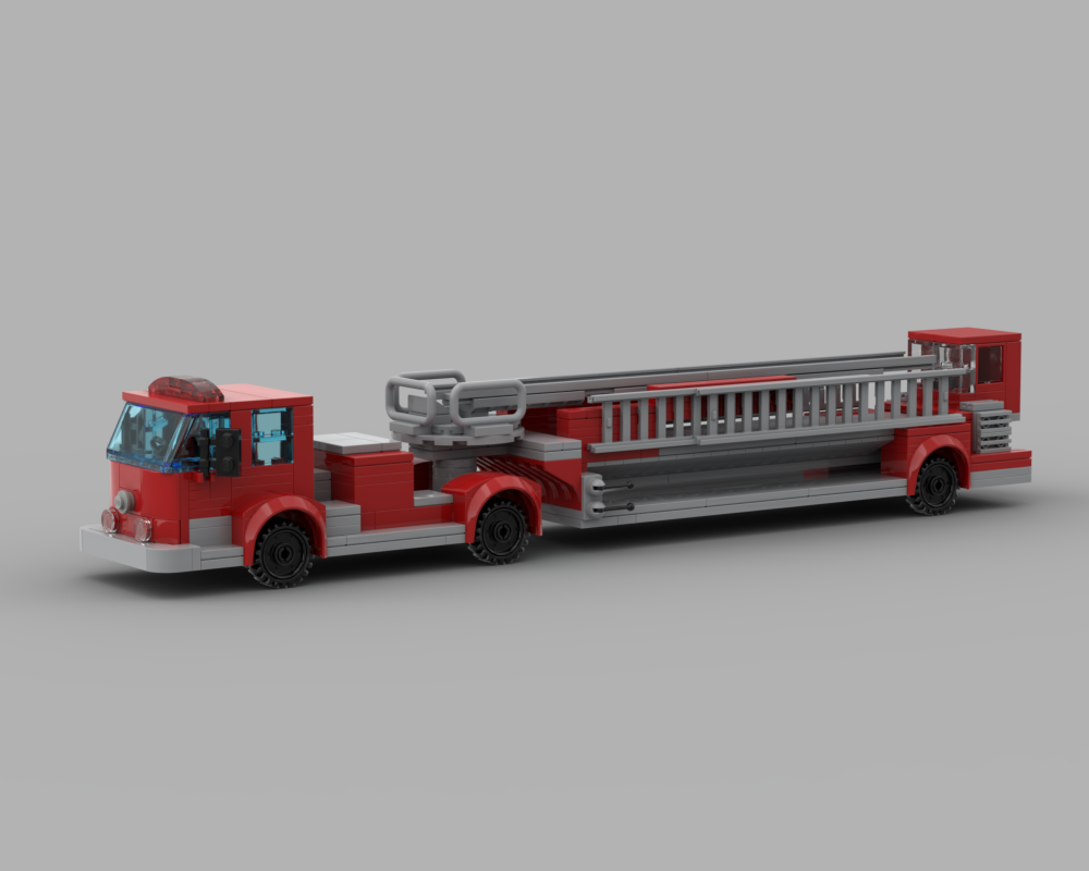 Lego 1971 Seagrave Tiller Truck