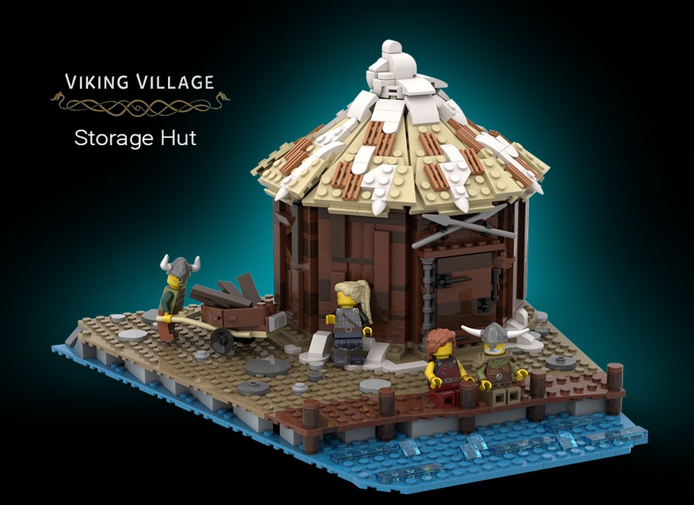 Lego Storage Hut - Viking Village Expansion