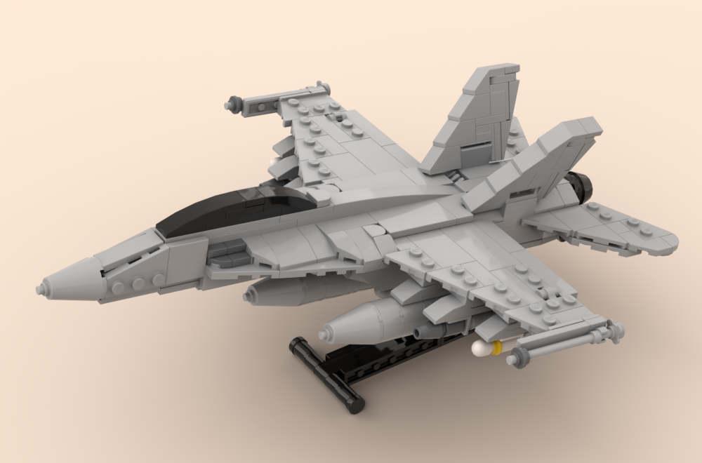 Lego F/A-18F Super Hornet 1:72 Scale