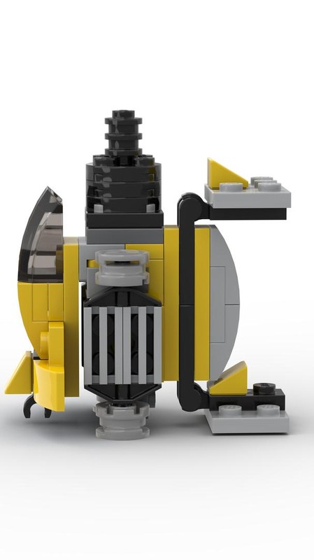 Lego 31014 Shuttle 3 stage rocket and launchpad