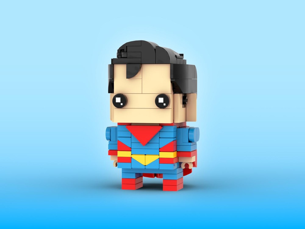 Lego Super Man Brickheadz LEGO MOC - DC