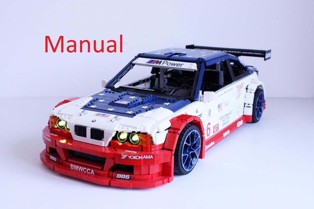 Lego BMW M3 E46 GTR ALMS 2001 - Manual