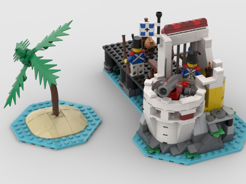 Lego cannonn tower