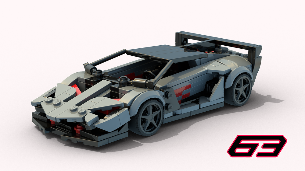 Lego REVAMPED! Lamborghini SC18 Alston