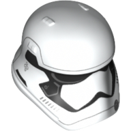 Lego Helmet First Order Stormtrooper, Pointed Mouth Print / White