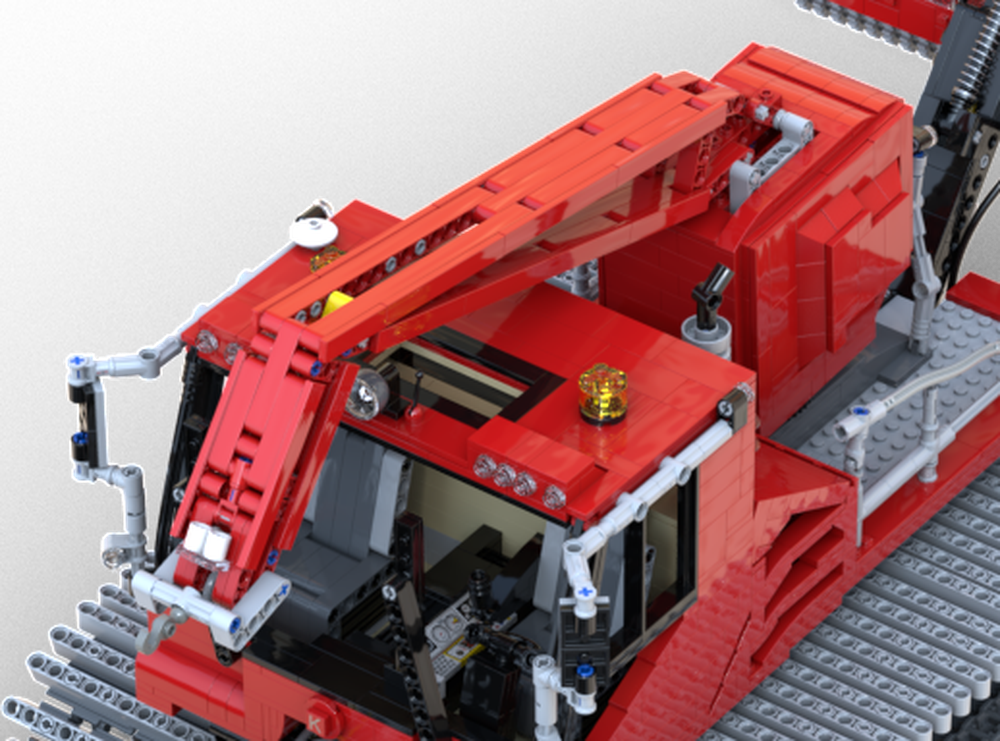 Lego mechanic Winch for Pistenbully 600W
