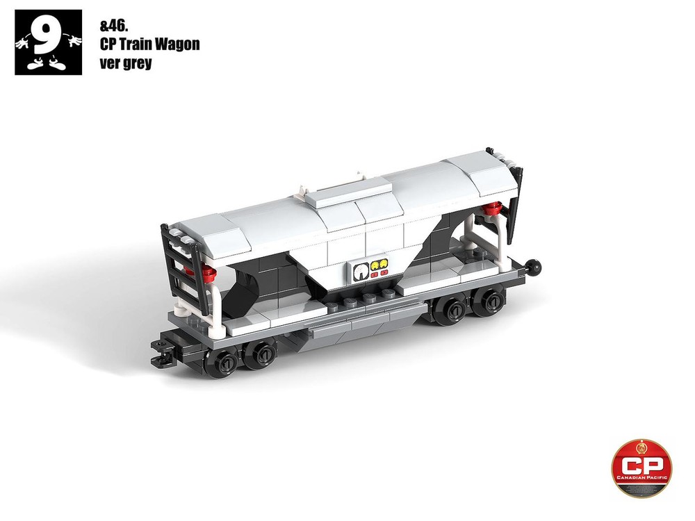 Lego &46 Mini-CP Train Wagon_ver2