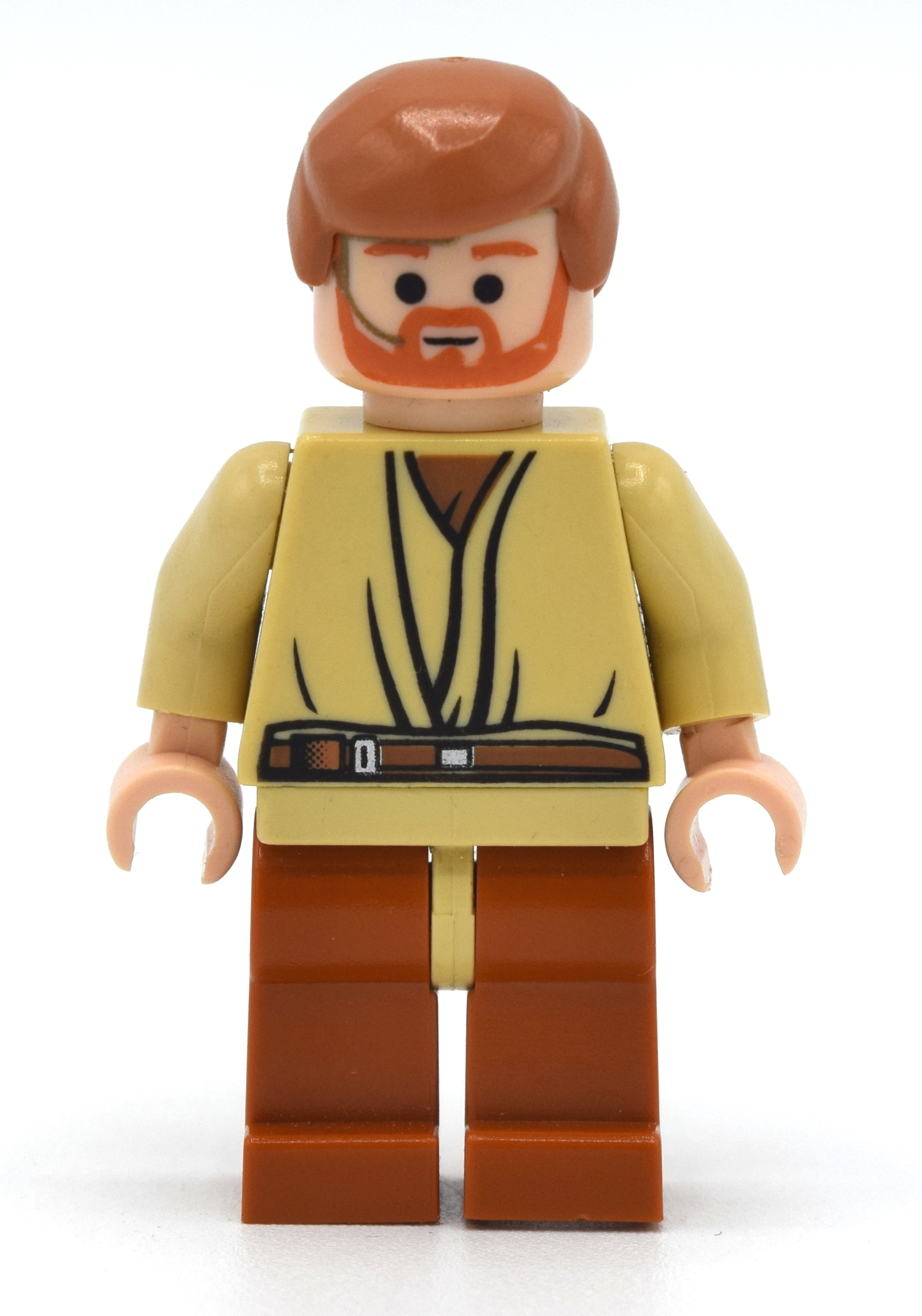 Lego Obi-Wan Kenobi, Dark Orange Legs, Headset