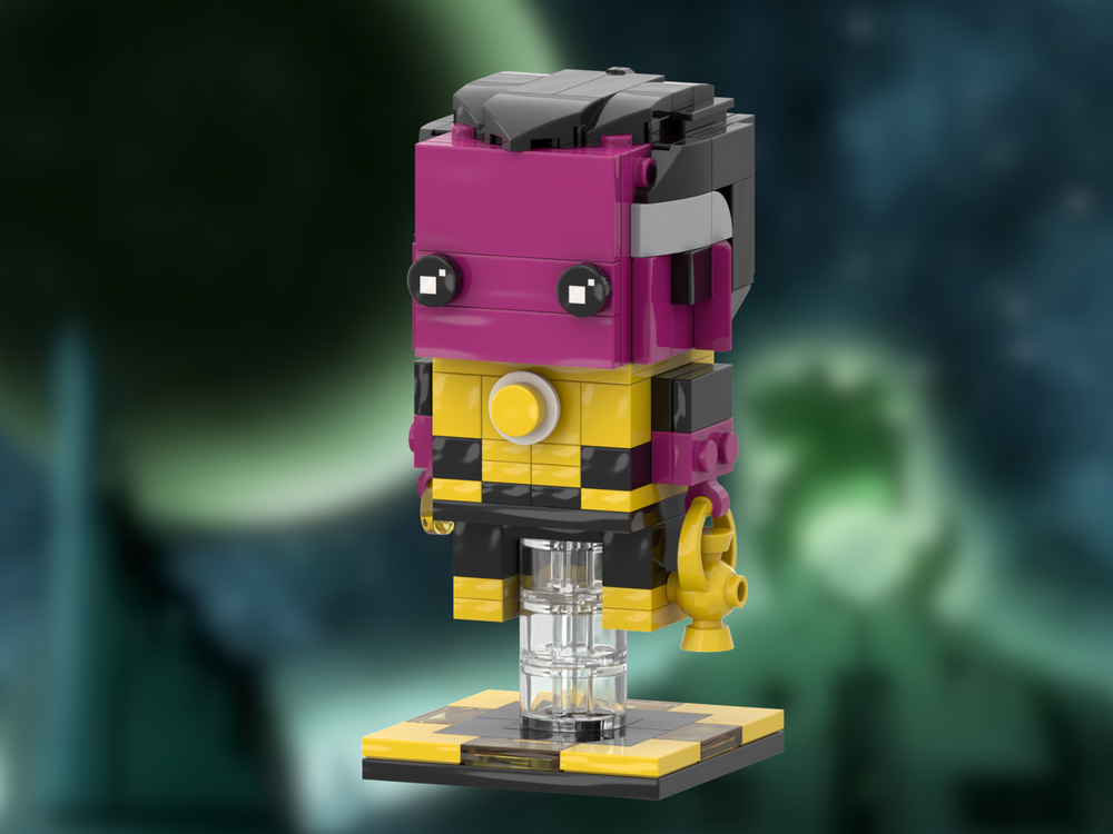 Lego Sinestro Brickhead