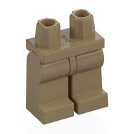 Lego Hips and Dark Tan Legs / Dark Tan