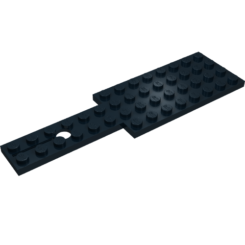 Lego Vehicle Base 4 x 14 for Steering Gear / Black