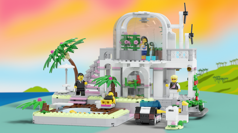 Lego Poolside Paradise