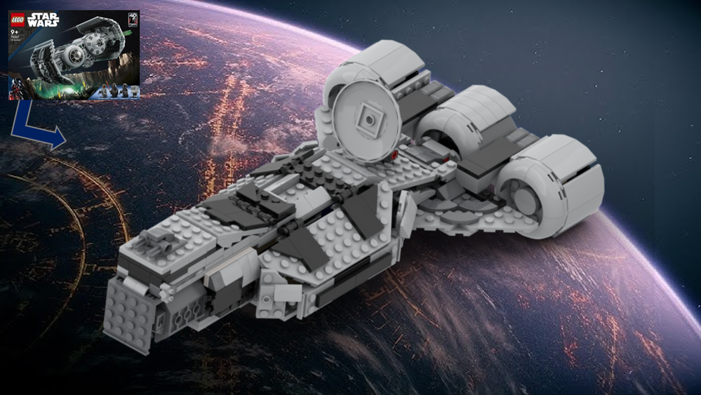 Lego 75347 Consular-class c70 Republic Frigate - Alternate Build