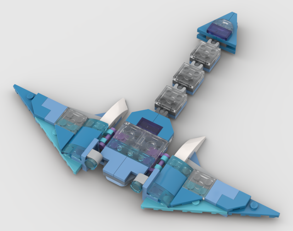 Lego Ghostray (Subnautica)