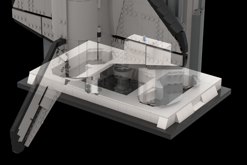 Lego Launch Table (for Energia) (1:70 scale)