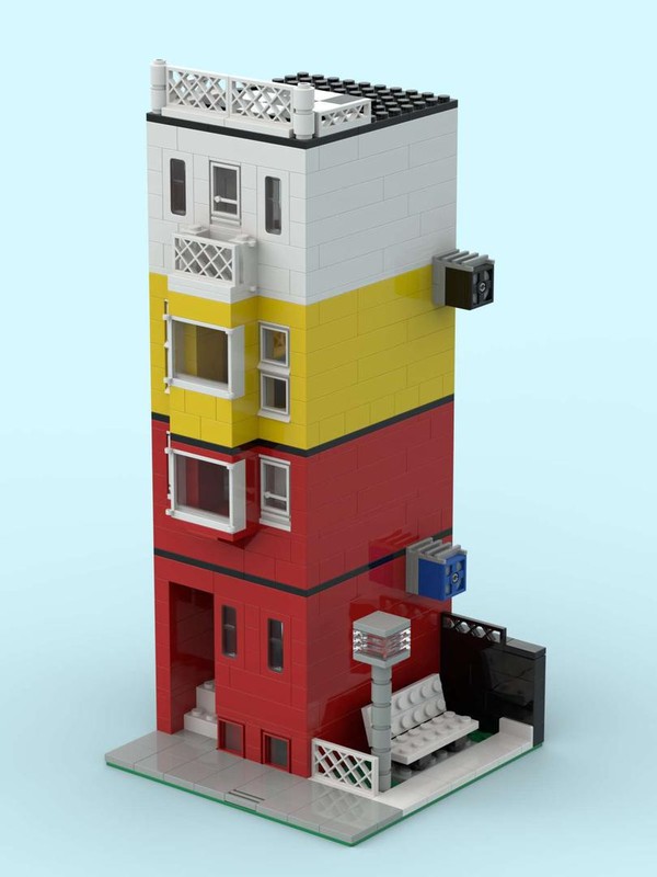 Lego Colored house from Balat