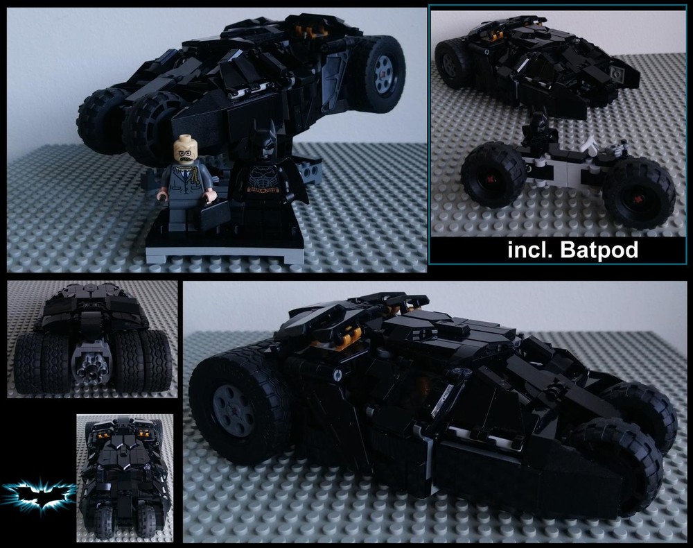Lego The Tumbler (incl. Batpod)