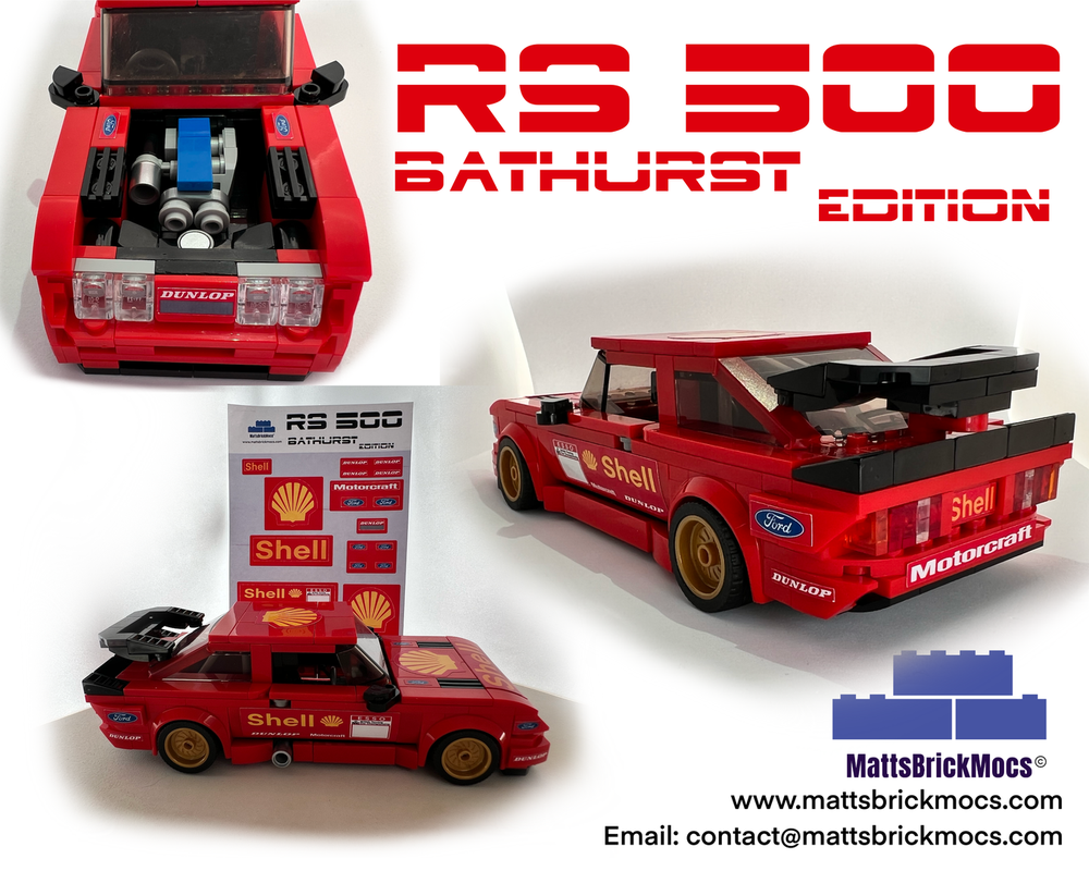 Lego Ford RS500 (Bathurst SHELL Edition)