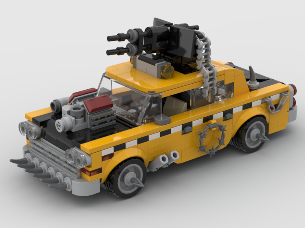 Lego 1975 Checker A11 Apocalypse Taxi