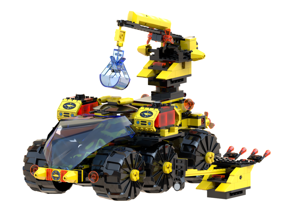 Lego Aqua - Heavy Machine Drivable Sub