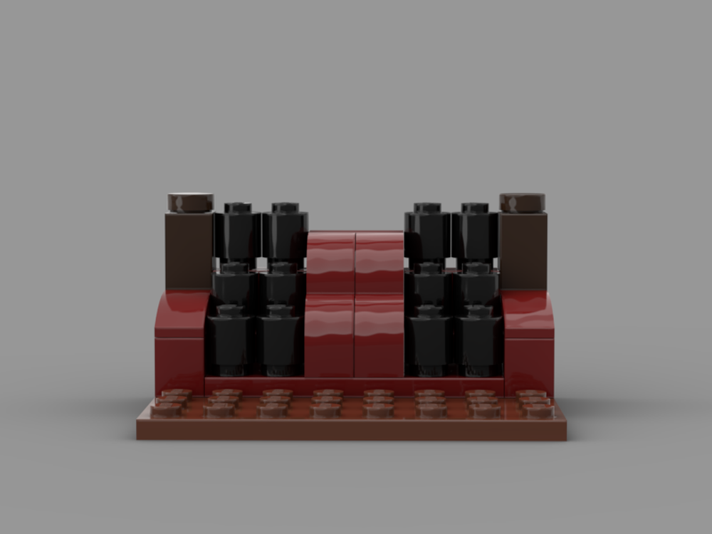 Lego Simple minifigure display ladder