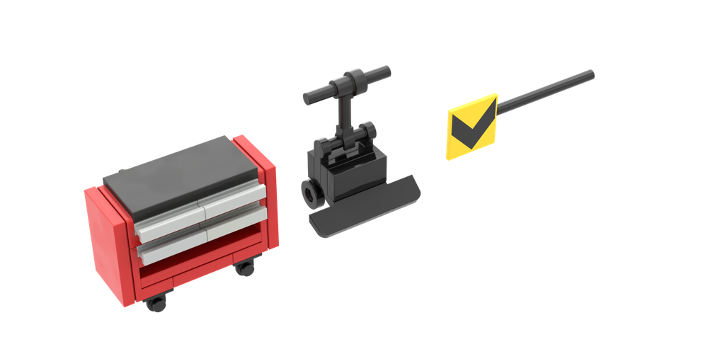 Lego F1 car Tools