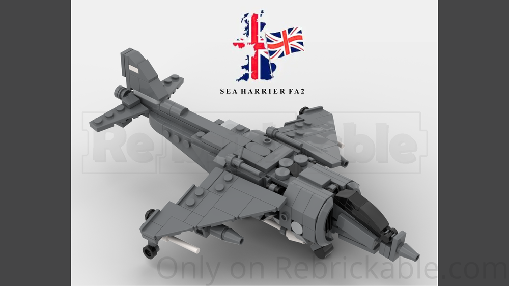 Lego Sea Harrier FA2