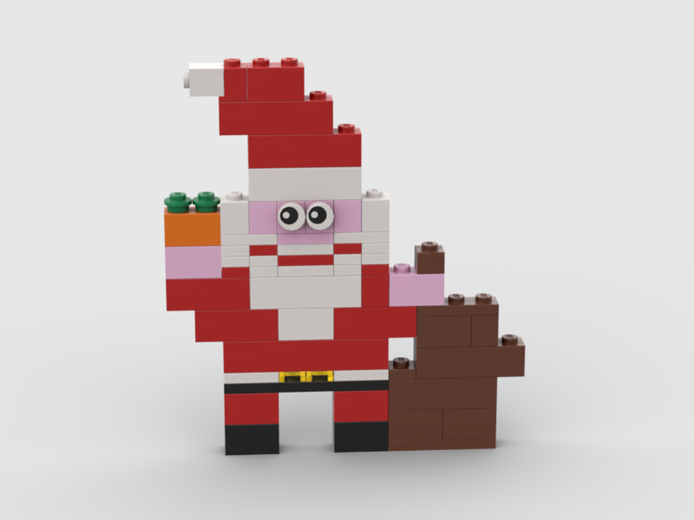 Lego Smiling Santa