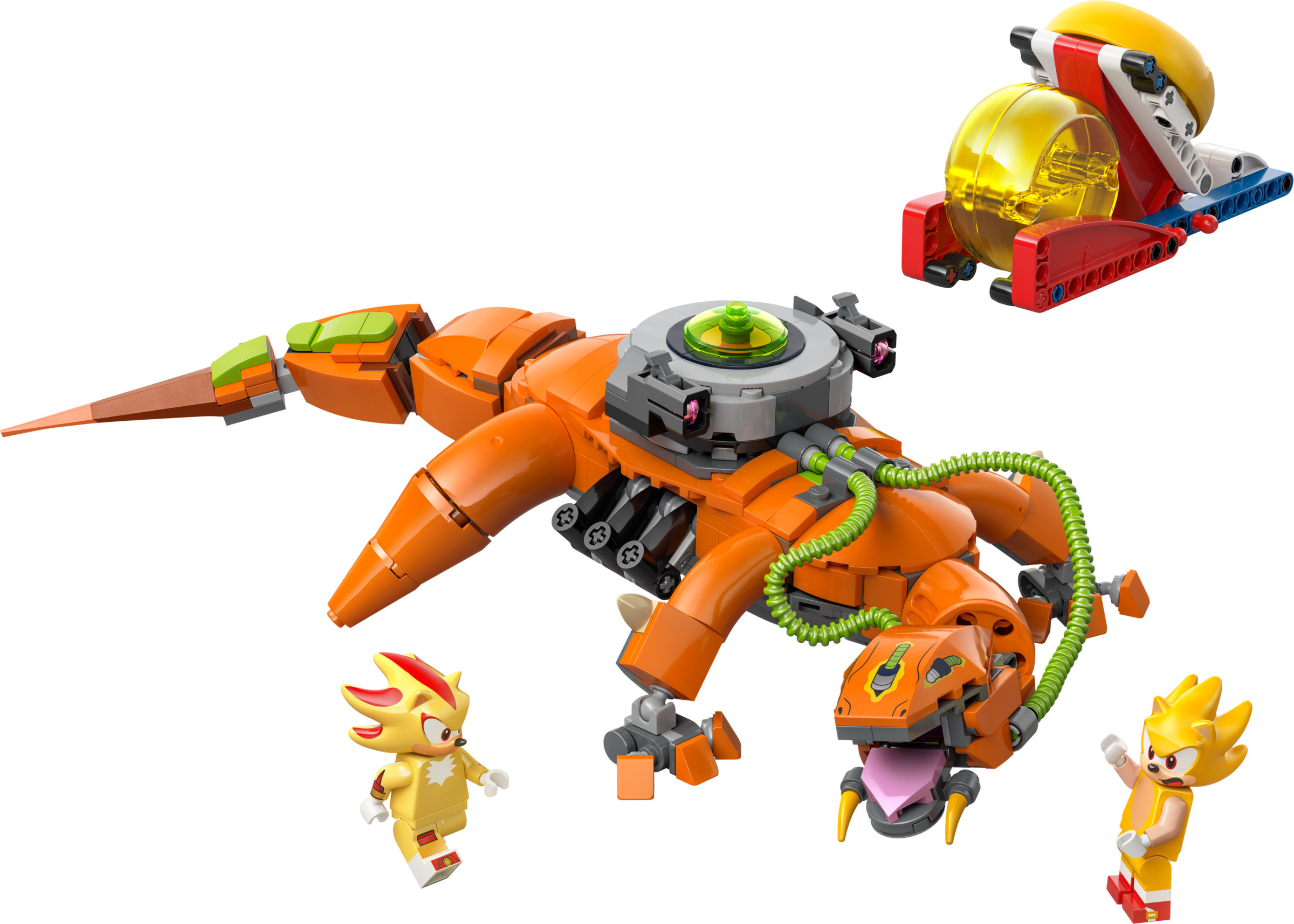Lego Super Shadow vs. Biolizard