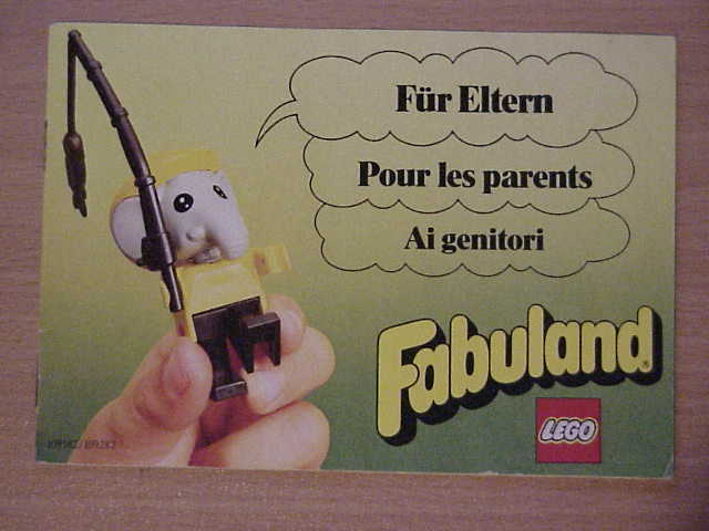 Lego 1985 Small Fabuland European (109182/109282-EU II (D/A/CH/F/I))