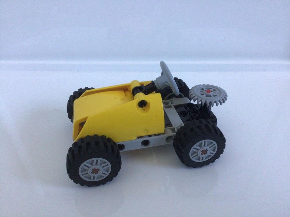 Lego Mini yellow quad-mobile