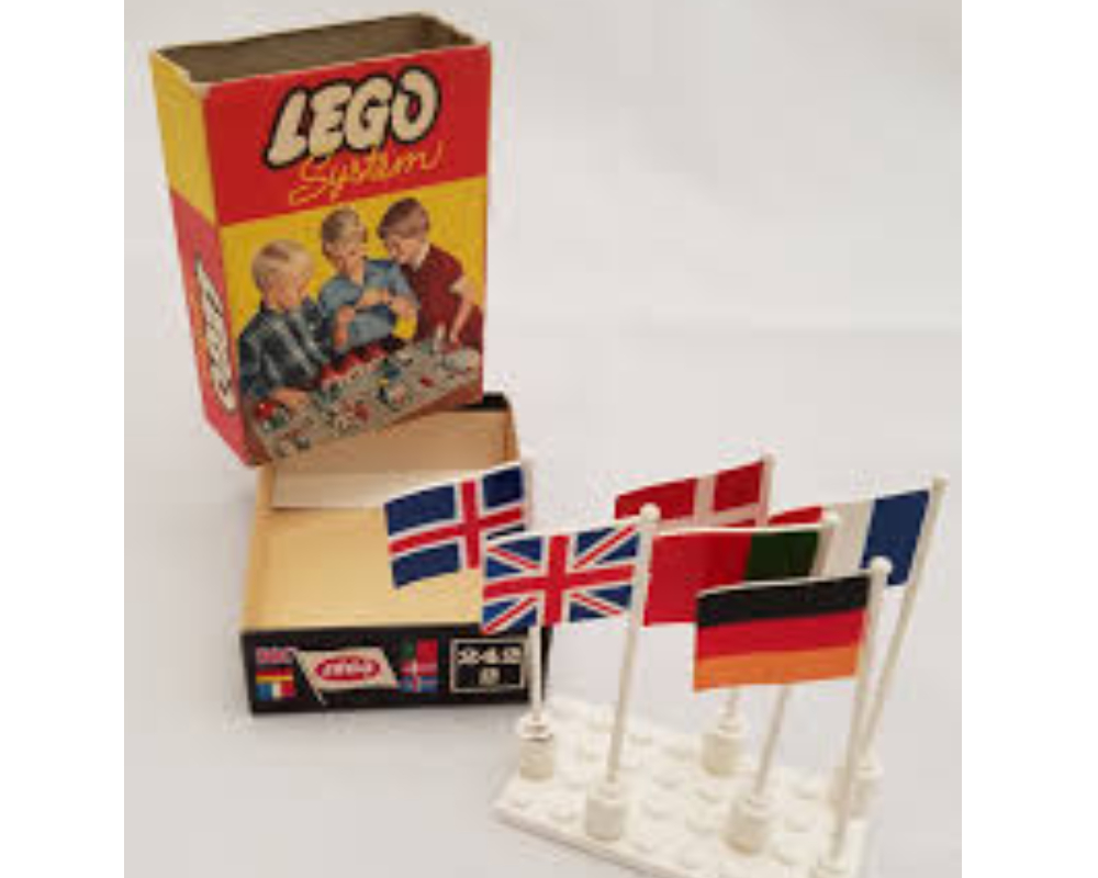 Lego International Flags - Italy, Switzerland, Belgium, Germany, Netherlands