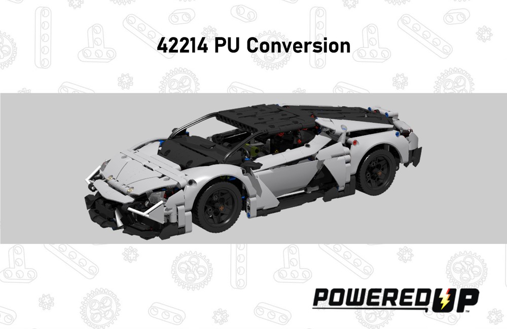 Lego 42214 PU Conversion