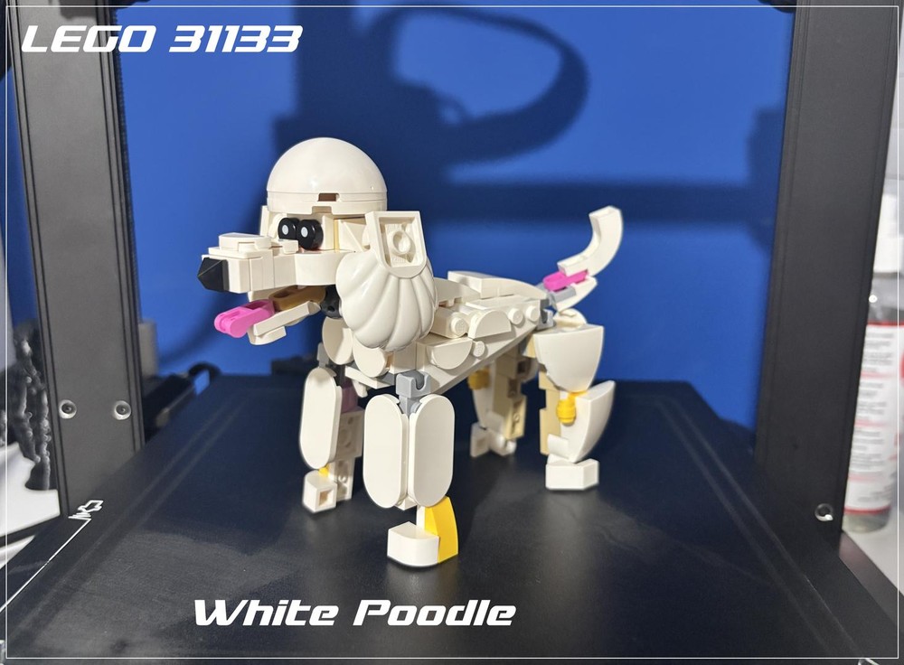 Lego 31133 White Poodle