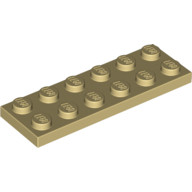 Lego Plate 2 x 6 / Tan