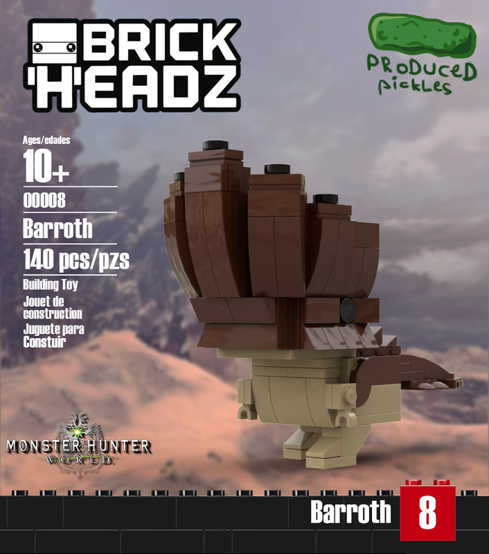 Lego Barroth (Monster Hunter World)